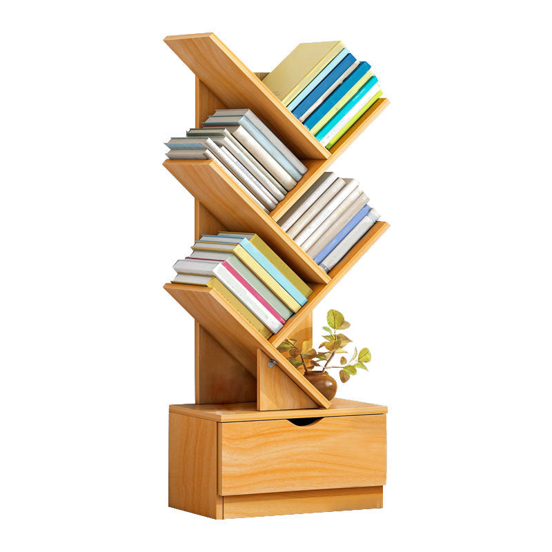 Wooden Bookcase Modern Style Home Living Room Bedroom Bookshelf