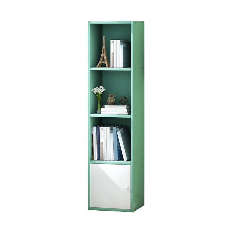 Wooden Bookcase Modern Style Home Living Room Corner Bookshelf