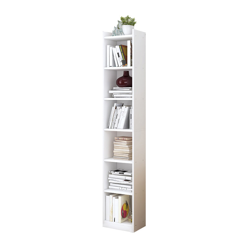 Wooden Bookcase Modern Style Home Living Room Corner Bookshelf