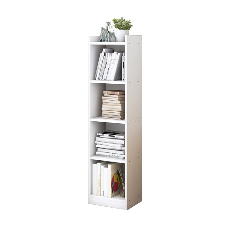 Wooden Bookcase Modern Style Home Living Room Corner Bookshelf