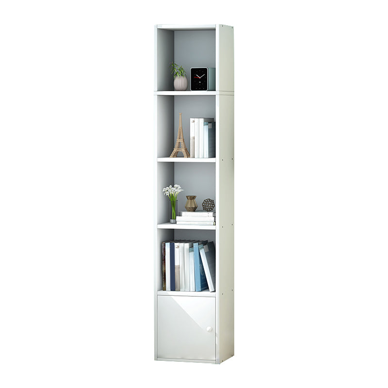 Wooden Bookcase Modern Style Home Living Room Corner Bookshelf