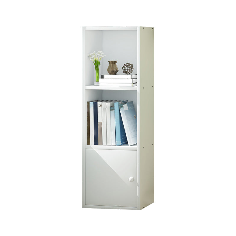 Wooden Bookcase Modern Style Home Living Room Corner Bookshelf