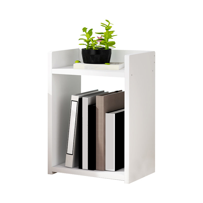 Wooden Bookcase Modern Style Home Living Room Corner Bookshelf