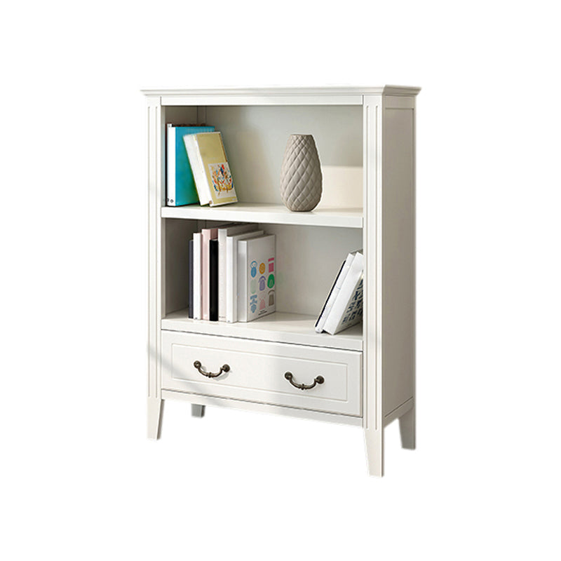 Closed Back Wooden Bookshelf Nordic Study Room Storage Standard Bookcase