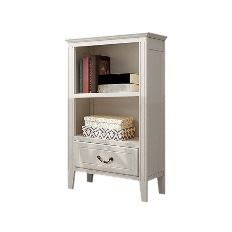 Closed Back Wooden Bookshelf Nordic Study Room Storage Standard Bookcase