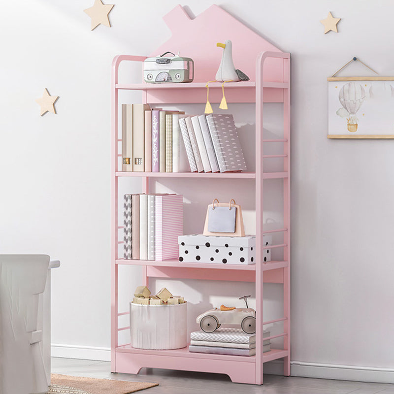 Scandinavian Metal Open Back Bookcase 9.4" Wide Home Bookshelf