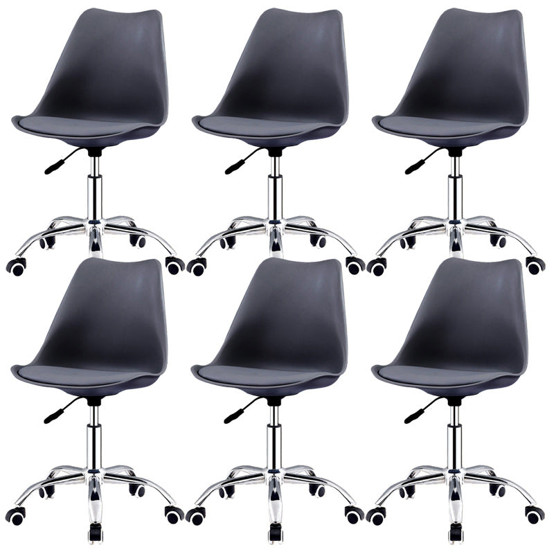 Contemporary Style Bar Stool Liftable Counter Bar Stool with Metal Legs