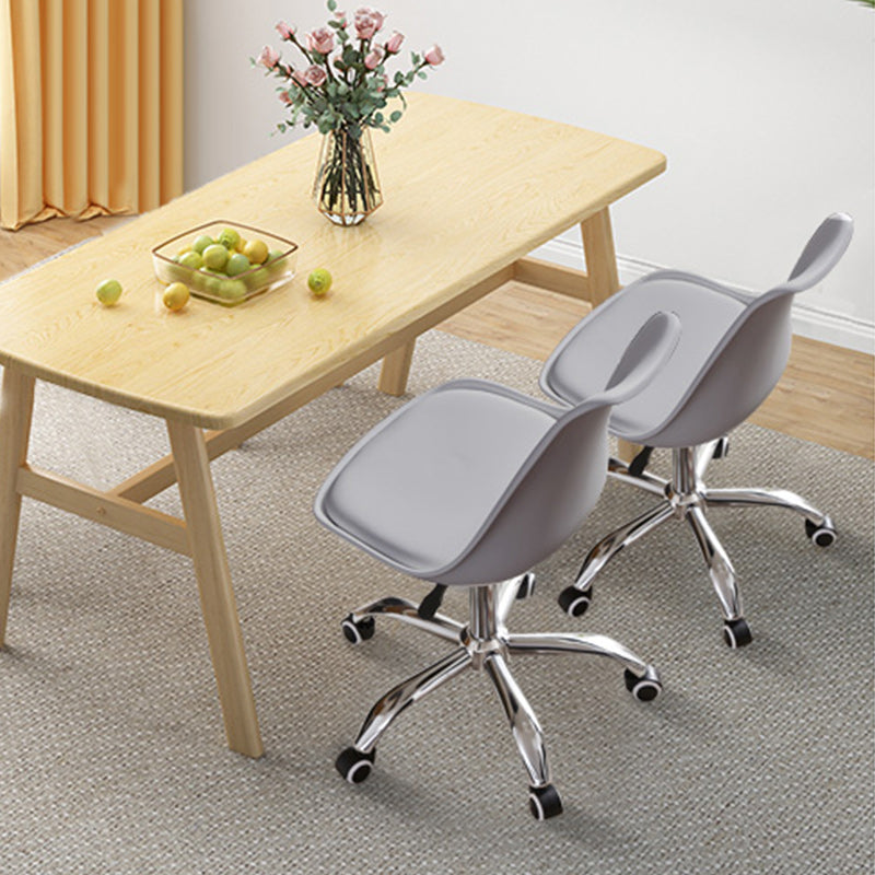 Contemporary Style Bar Stool Liftable Counter Bar Stool with Metal Legs