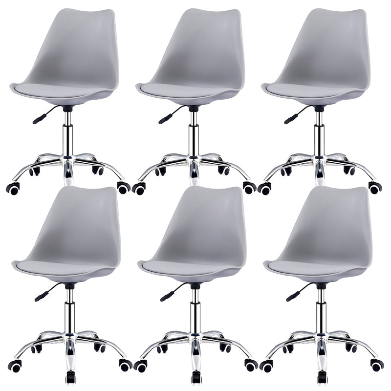 Contemporary Style Bar Stool Liftable Counter Bar Stool with Metal Legs