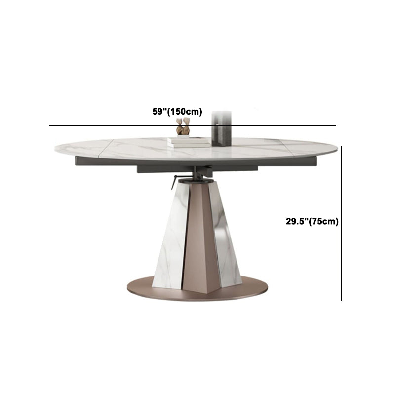 Modern Sintered Stone Dining Table Set 1/2/5/7/9 Pieces Dining Set for Home Use