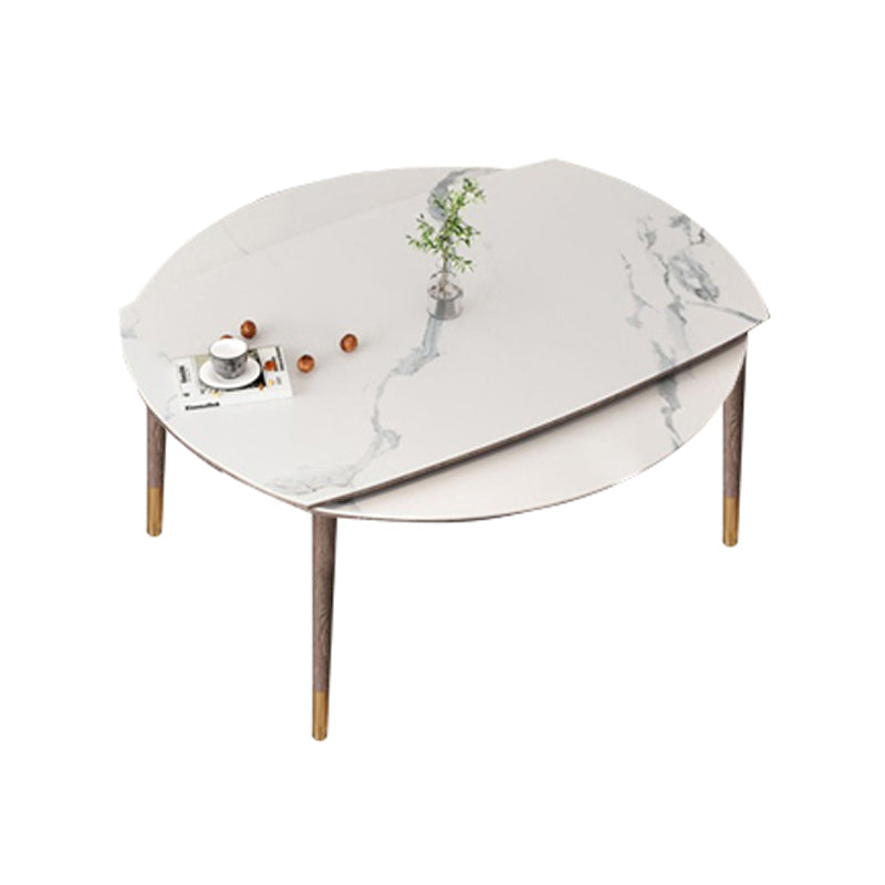 Modern Dining Set 1/4/7 Pieces Folding Dining Table with Open Back Dining Side Chairs