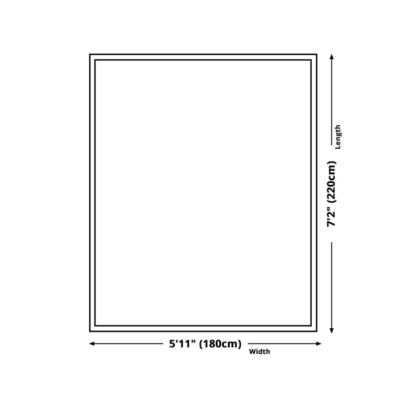 Boho-Chic Area Carpet Multicolor Indoor Rug Washable Polyester Carpet for Living Room