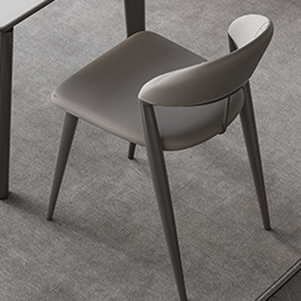 Modern Sintered Stone Dining Set Rectangle 1/4/5/7 Pieces Dinette Table Set