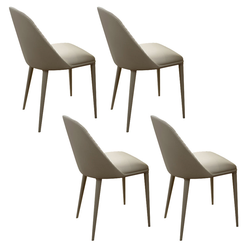 Modern Dining Set 1/4/5/7 Pcs Acrylic Pedestal Dining Table with Chairs