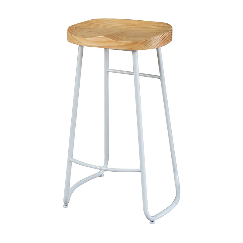 Luxury Rectangle Solid Wood Bar Table Set 1/4 Pieces Counter Table with Black Stools