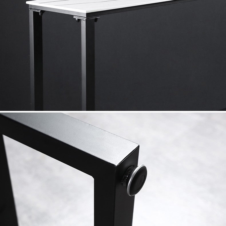 Living Room Counter Set 1/2/3 Pieces Rectangle White Counter Height Set