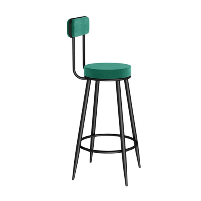 Modern 1/3 Pieces Bar Table Set Stone Counter Table with Backrest Stools