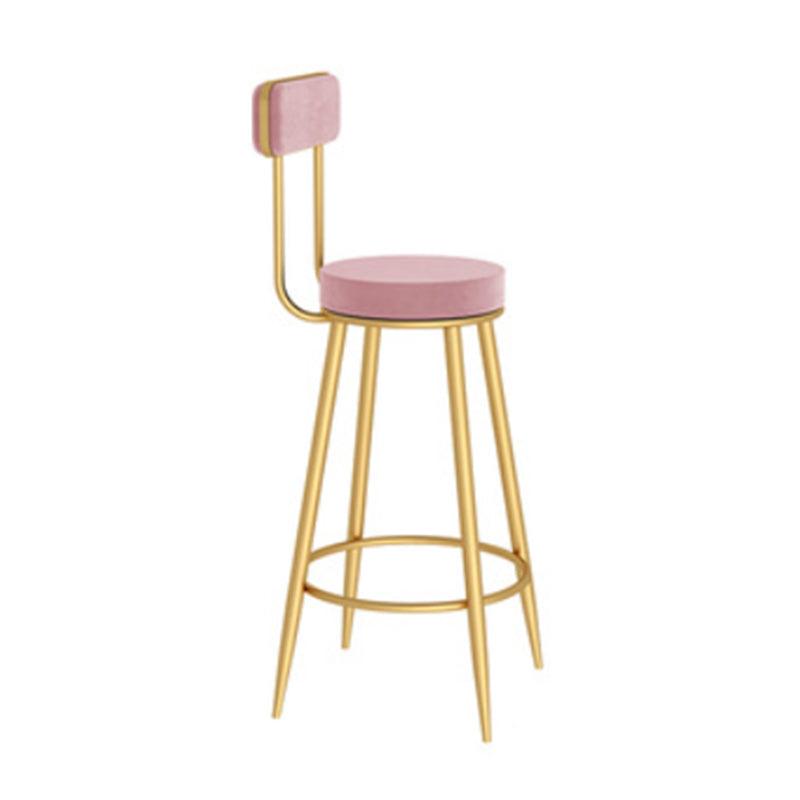 Modern 1/3 Pieces Bar Table Set Stone Counter Table with Backrest Stools