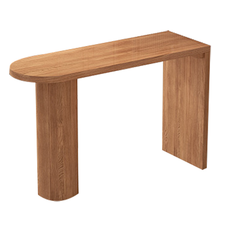 1/3/4/5 Pieces Solid Wood Table and Stool Set Matte Finish Modern Bar Set