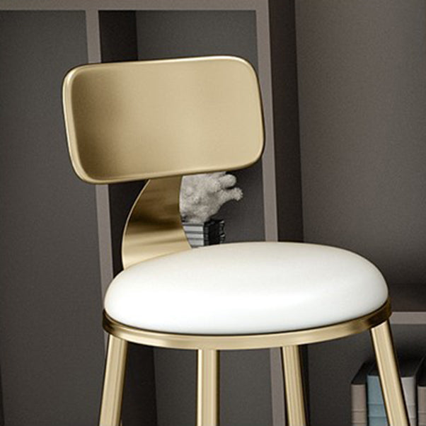 Glam 1/3/5 Pieces Bar Table Set Round Stone Counter Table with High Stools