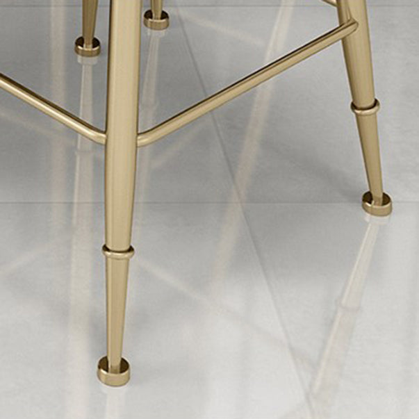 Glam 1/3/5 Pieces Bar Table Set Round Stone Counter Table with High Stools