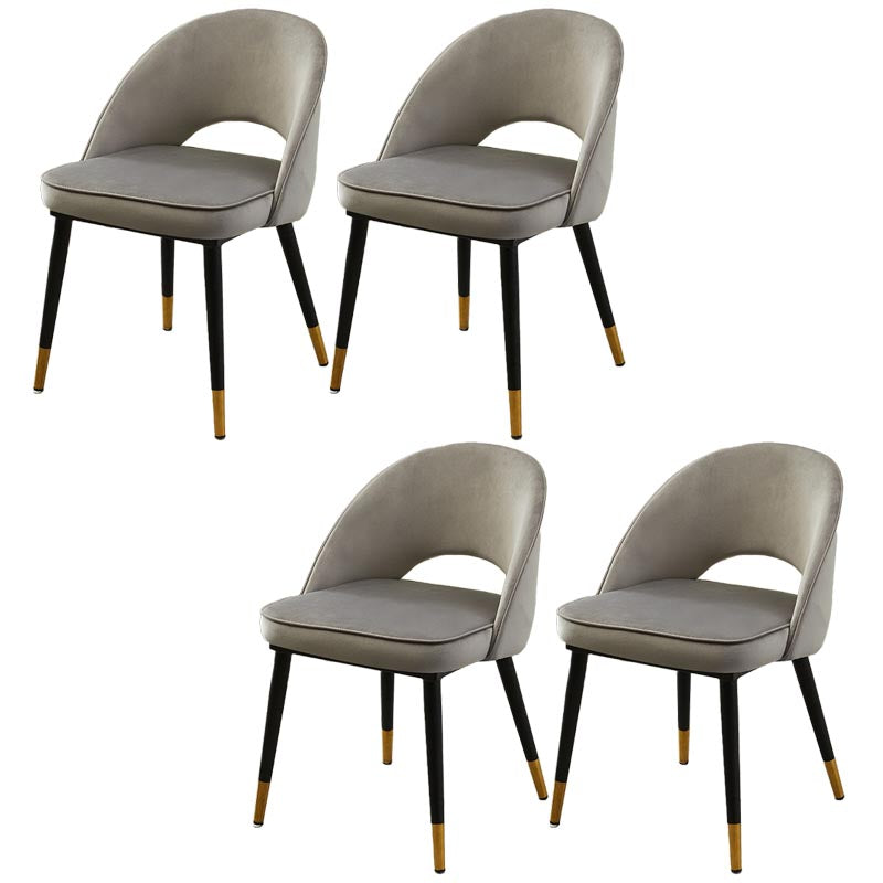 Gorgeous Fabric Dining Chair, Modern Minimalist Open Plan Family Dining Chair