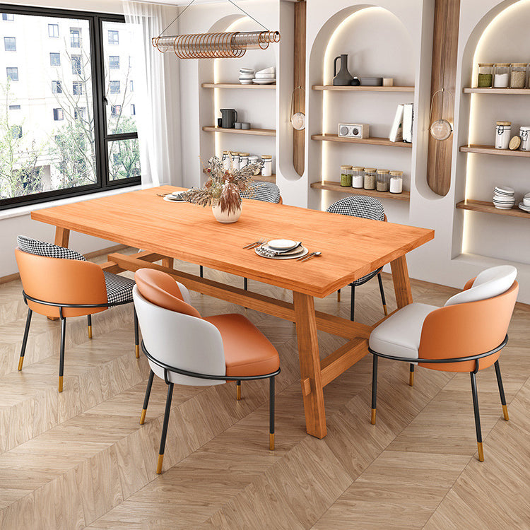 Glam Metal Dining Chair Upholstered Armless Dining Chairs for Restaurant Use