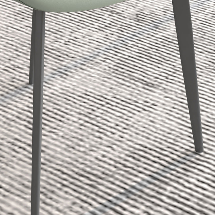 Industrial Metal Dining Room Chair PU Leather Dining Chairs for Home Use