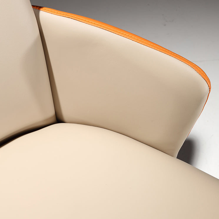 Modern Style Faux Leather Dining Side Chairs Upholstered Side Chairs for Restaurant Use