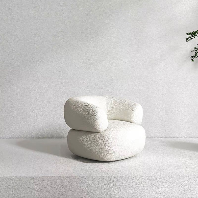 Modern Style Sofa Wind No Armrest No Cushioning Back Sponge Padded Grey/white Sofa Bed