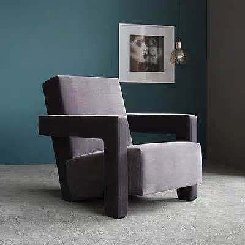 Velvet Chair 27.5" L x33.4"W x31.4"H Arms Included Chair for Living Room