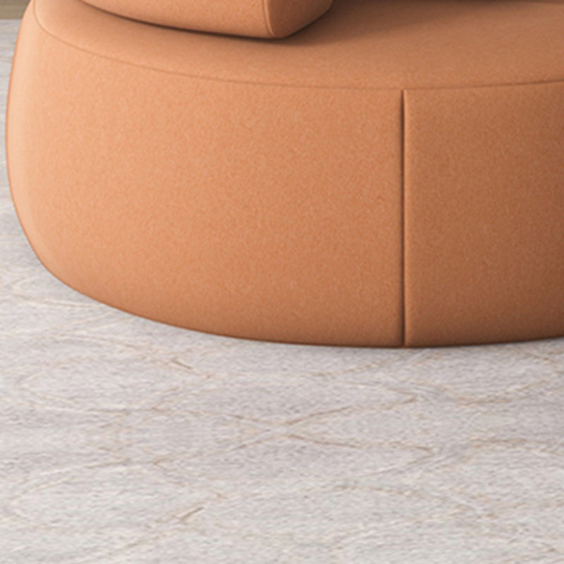 Faux Leather Chair Armless Solid Wood Frame Chair for Living Room