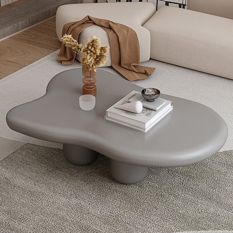 Solid Wood 4 Legs Cocktail Table Single Table Nordic Coffee Table