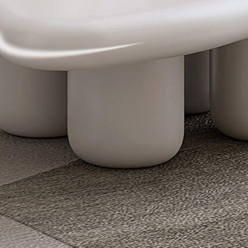 Solid Wood 4 Legs Cocktail Table Single Table Nordic Coffee Table