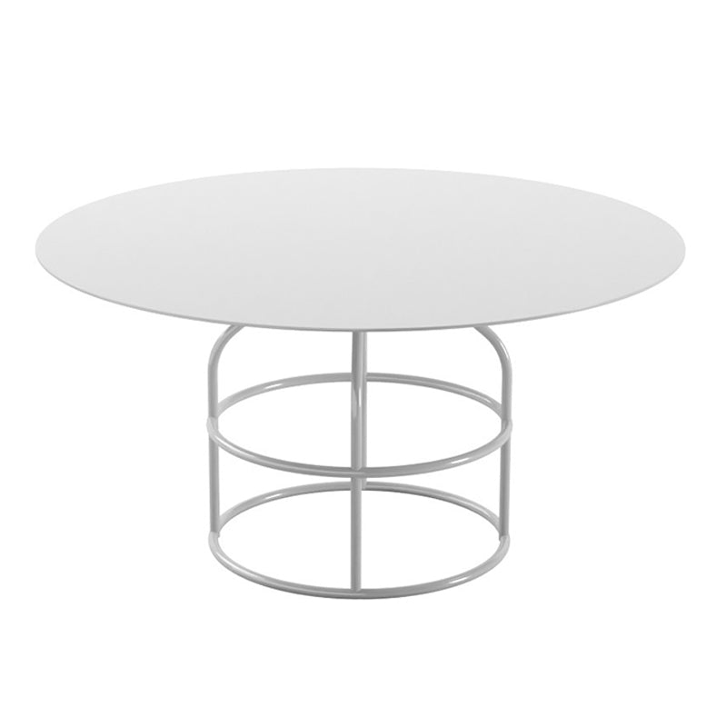 Pink / Black /gold /white Metal Frame Round Top Coffee Table