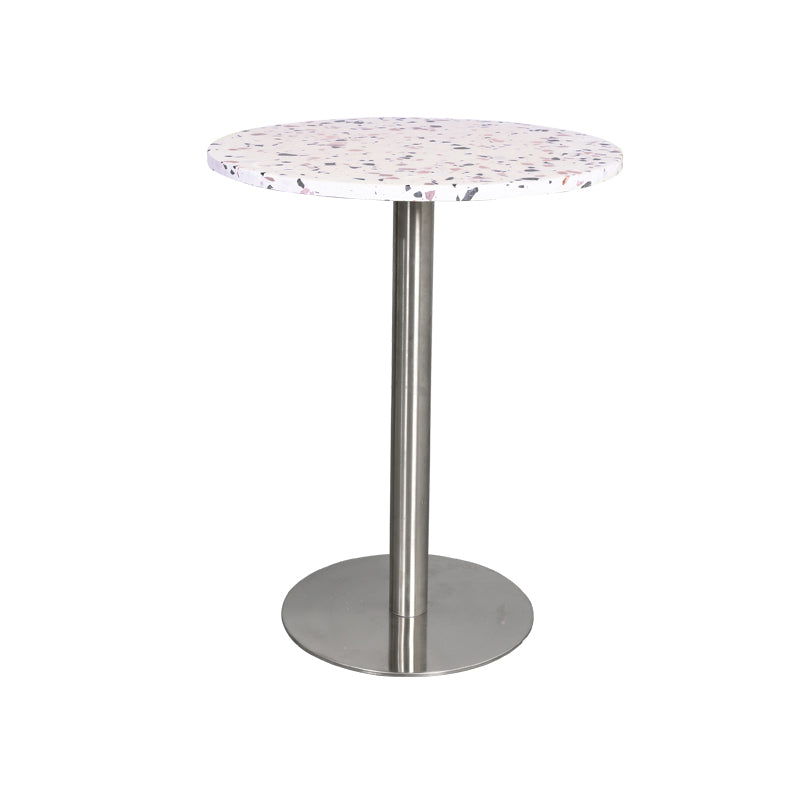 Mid-Century Modern Cocktail Table Pedestal 1 Single Coffee Table