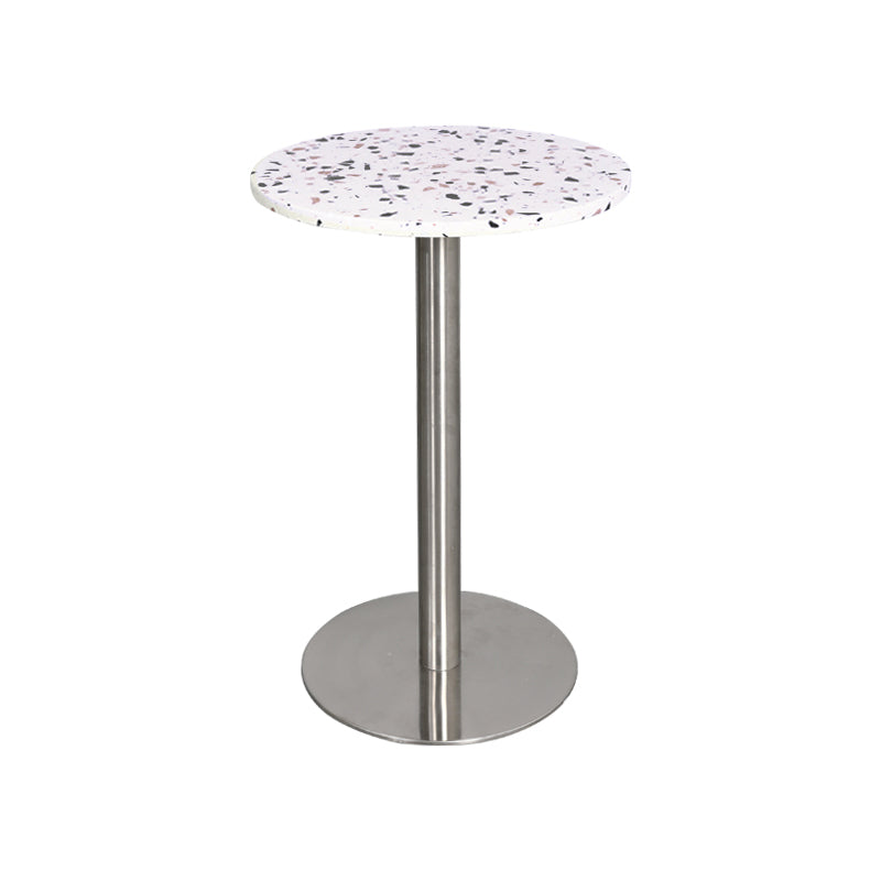 Mid-Century Modern Cocktail Table Pedestal 1 Single Coffee Table