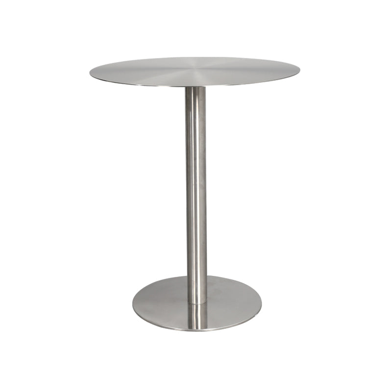 Mid-Century Modern Cocktail Table Pedestal 1 Single Coffee Table