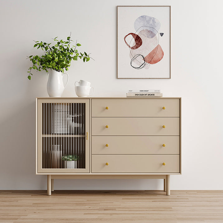 Rectangle Dining Sideboard Modern Style Wooden Kitchen Cabinet