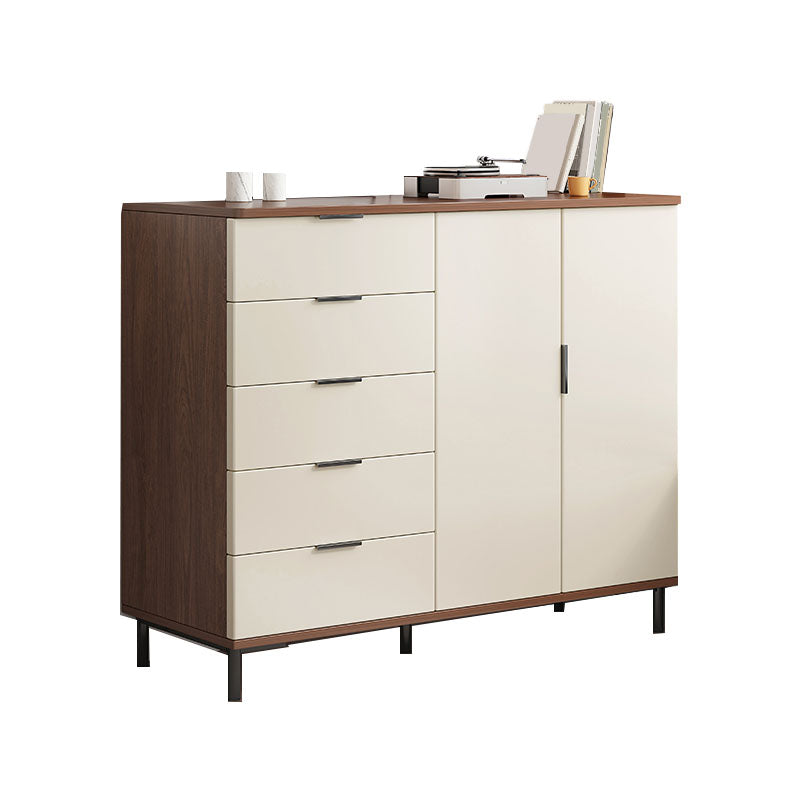 Bedroom Wooden Storage Chest Dresser Modern Style Storage Chest with Drawers