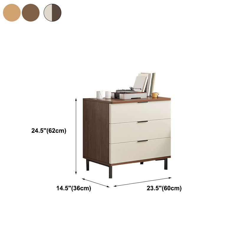 Bedroom Wooden Storage Chest Dresser Modern Style Storage Chest with Drawers