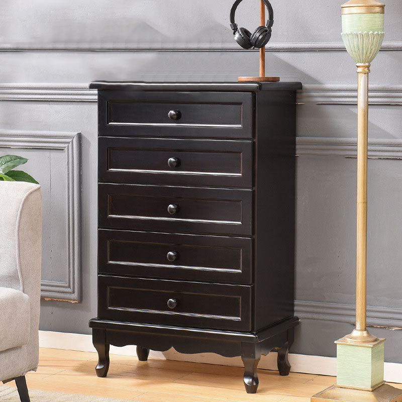 Traditional Wood Dresser Bedroom Storage Chest Dresser with Drawer