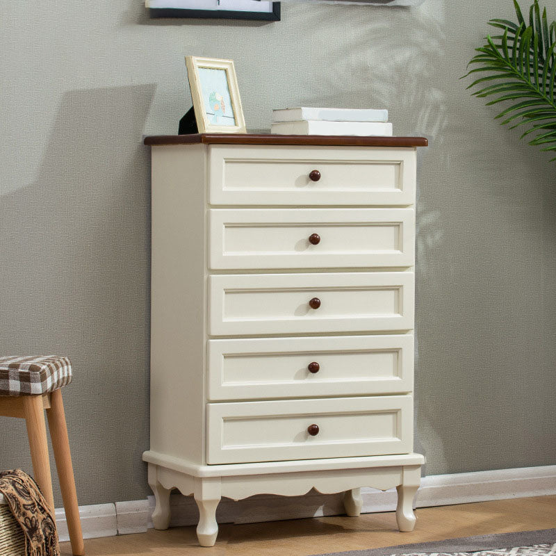 Traditional Wood Dresser Bedroom Storage Chest Dresser with Drawer