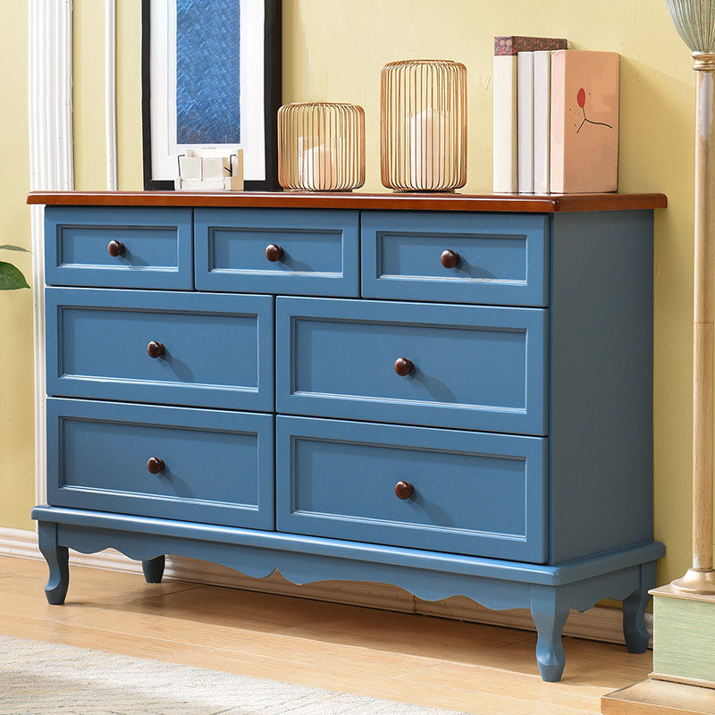 Traditional Wood Dresser Bedroom Storage Chest Dresser with Drawer