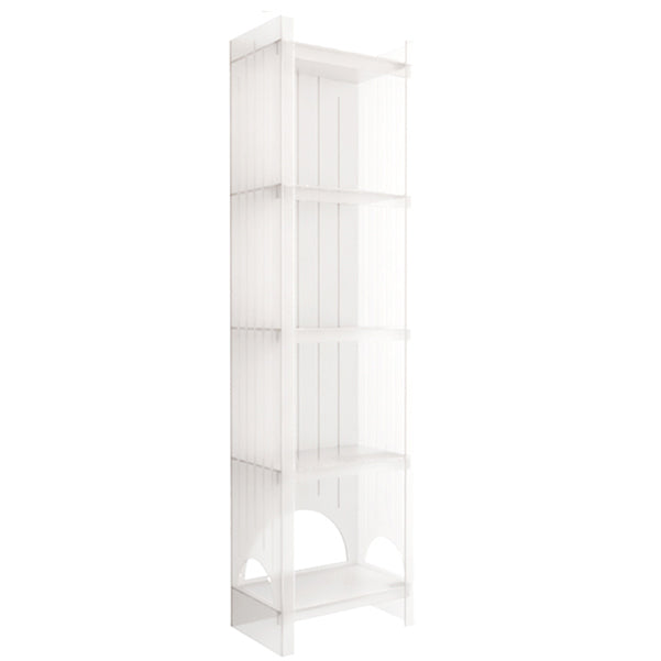 Acrylic Closed Back Storage Bookshelf Nordic Home Office Standard Bookcase
