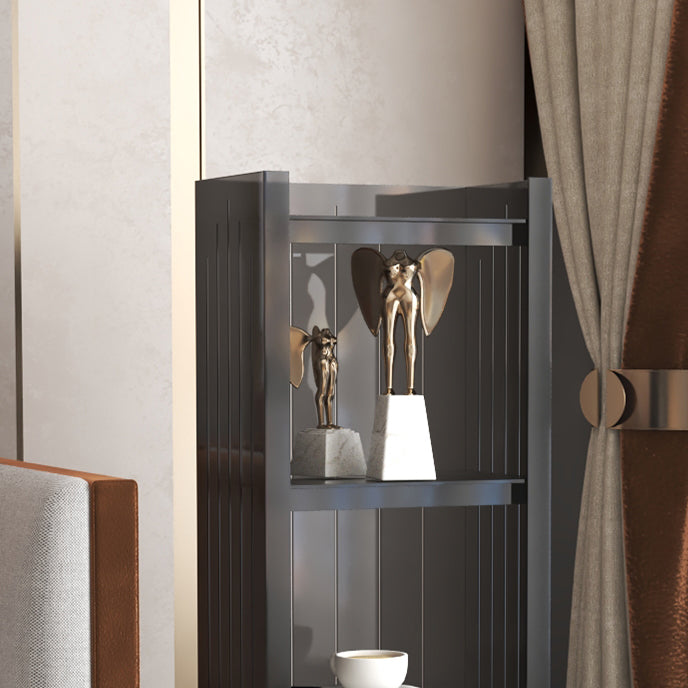 Acrylic Closed Back Storage Bookshelf Nordic Home Office Standard Bookcase