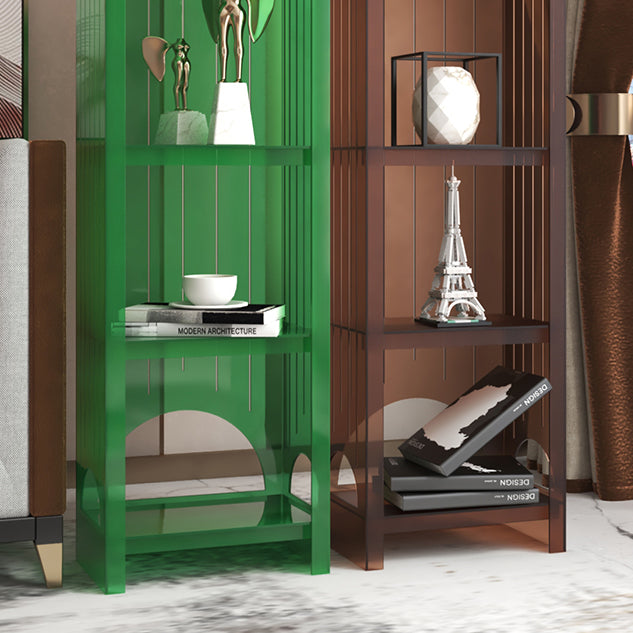 Acrylic Closed Back Storage Bookshelf Nordic Home Office Standard Bookcase