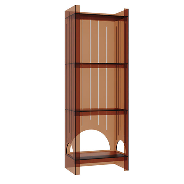 Acrylic Closed Back Storage Bookshelf Nordic Home Office Standard Bookcase