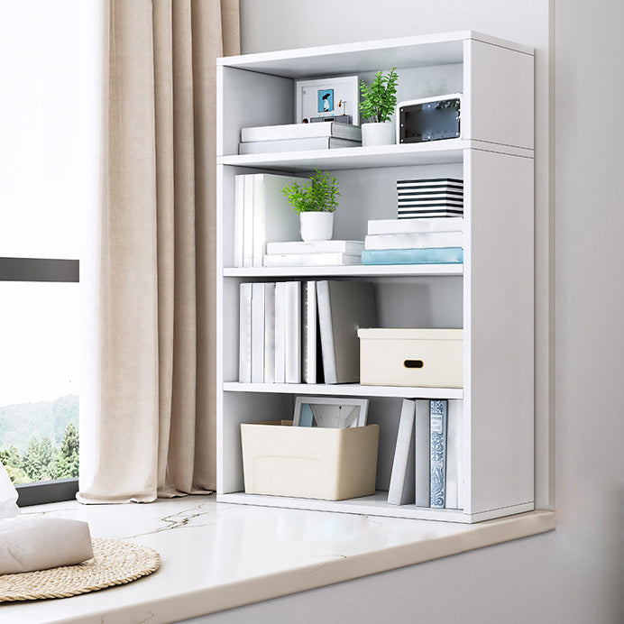 Engineer Wood Bookcase Modern Style Minimalist Home Bookshelf