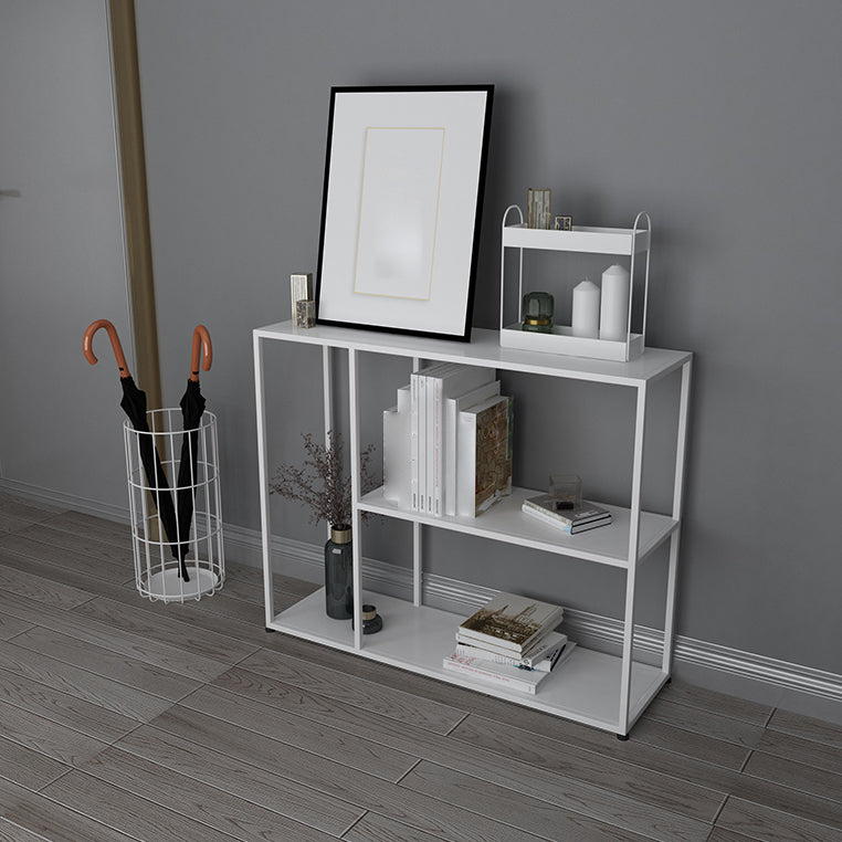 Etagere Metal Bookshelf Industrial Open Back Storage Bookcase